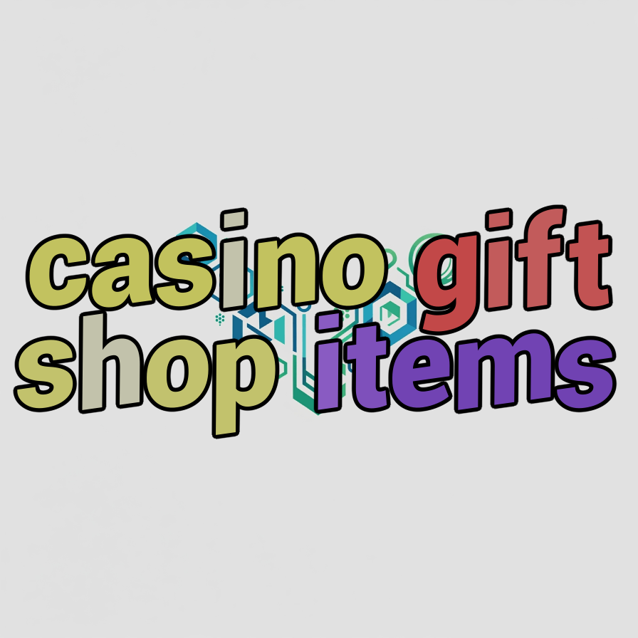 casino gift shop items